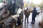 بازدید شهردار طالقان از آماده باش نیروهای موتوری و خدمات شهر