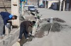 ترمیم جداول خیابان شهید فرامرز عباسی شهرک