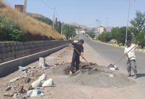 ساماندهی جاده خسبان – گزینان ادامه دارد…