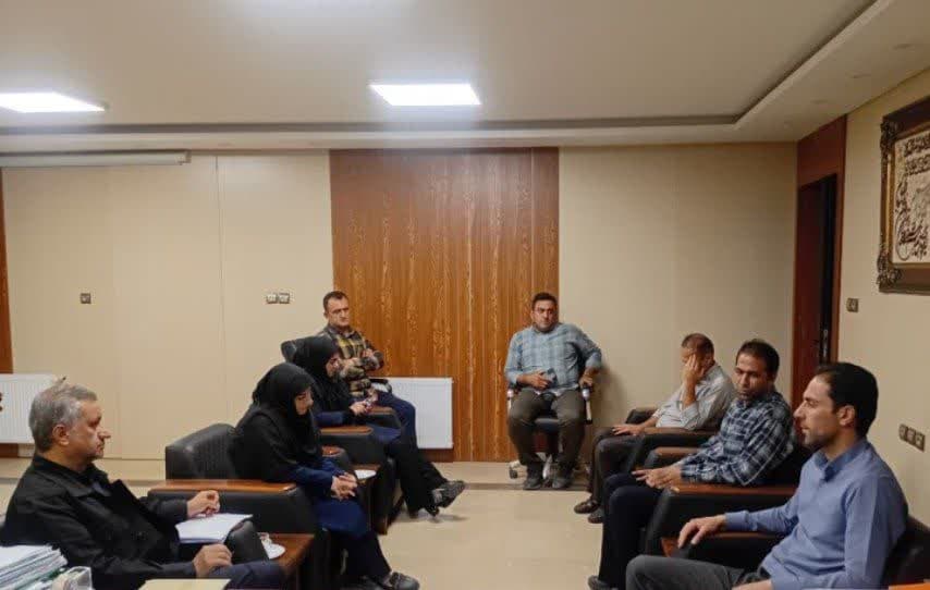 دیدار صمیمانه فرماندار طالقان با سرپرست شهرداری