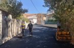 ادامه عملیات روکش آسفالت معابر اصلی محله جزن با تلاش عوامل شهرداری