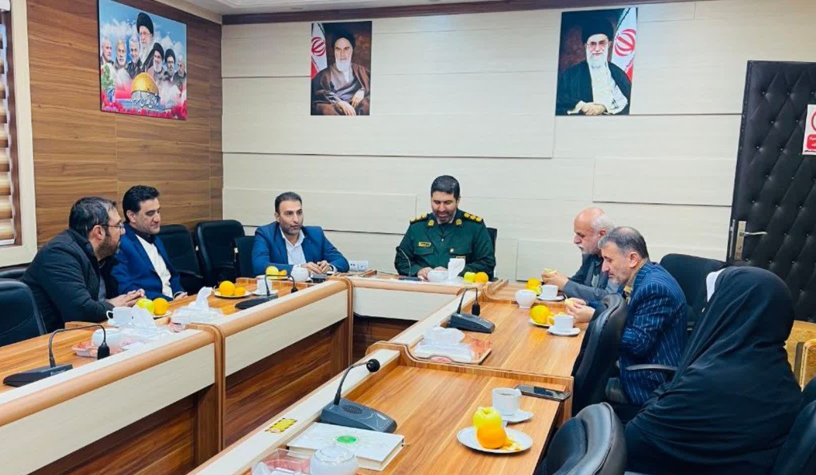 دیدار با فرمانده محترم سپاه ناحیه طالقان