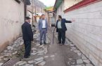 بازدید شهردار طالقان از معابر محله گزینان در راستای رسیدگی به مطالبات مردمی و ارتقای کیفیت خدمات شهری