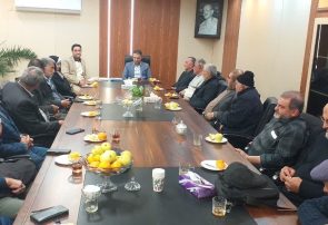 دیدار صمیمی اعضای هیأت رزمندگان شهرستان طالقان با شهردار و اعضای شورای اسلامی شهر