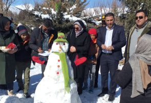 جشنواره آدم برفی در طالقان برگزار شد.