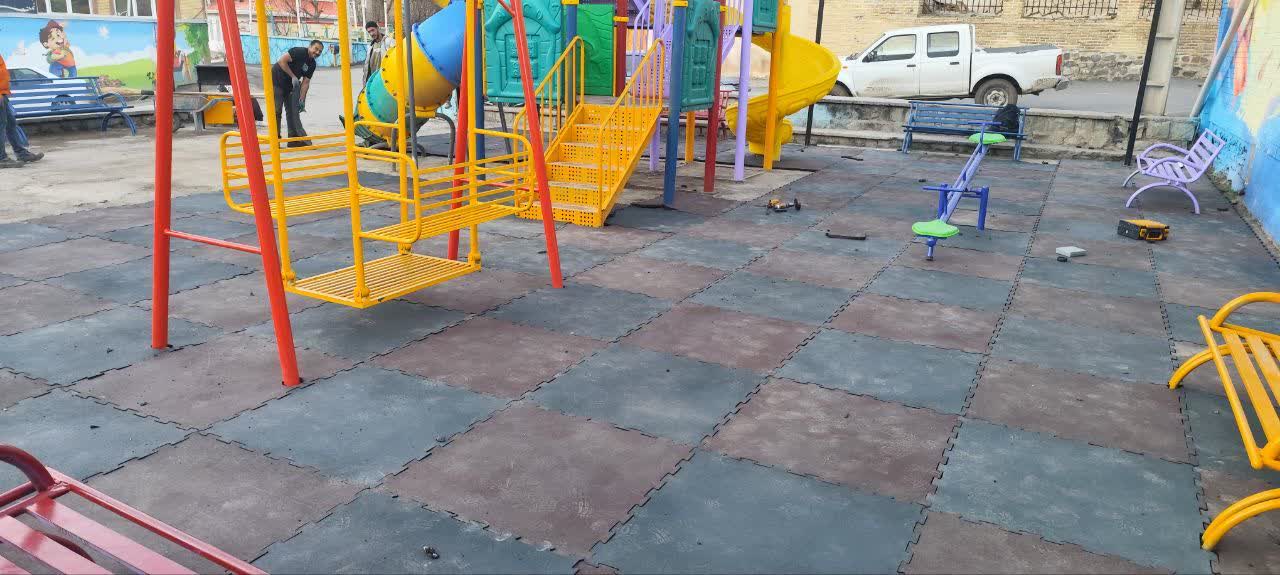 بهسازی پارکهای سطح شهر