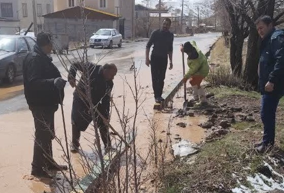 رفع آب گرفتگی معبر و  بازگشایی انسداد انهار