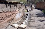 آغاز جدول کشی مسیر انتهایی خیابان منبع آب آغاز جدول کشی مسیر انتهایی خیابان منبع آب