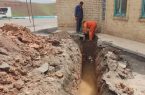 ادامه عملیات  حفاری در محوطه مزار شهدای گمنام به منظور  آماده سازی مسیر جهت انتقال خط لوله گاز