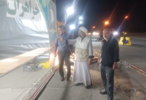 شهردار طالقان از روند آماده سازی موکب استقبال از زائران مراسم تشییع آقای شهید ایران بازدید کرد