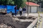 بازدید میدانی رئیس شورای اسلامی شهر و شهردار طالقان از روند تعریض پل محله کولج پایین