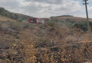 مهار آتشسوزی مراتع چشمکان با تلاش آتشنشانان شهرداری طالقان
