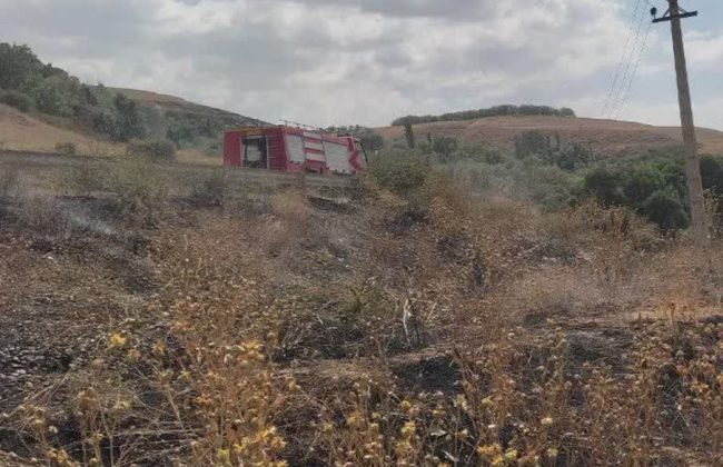 مهار آتشسوزی مراتع چشمکان با تلاش آتشنشانان شهرداری طالقان