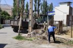 جمعآوری نخالههای ساختمانی و خانگی از معابر سطح شهر جمعآوری نخالههای ساختمانی و خانگی از معابر سطح شهر