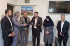 برگزاری جلسه تکریم و معارفه رئیس بانک کشاورزی شعبه طالقان