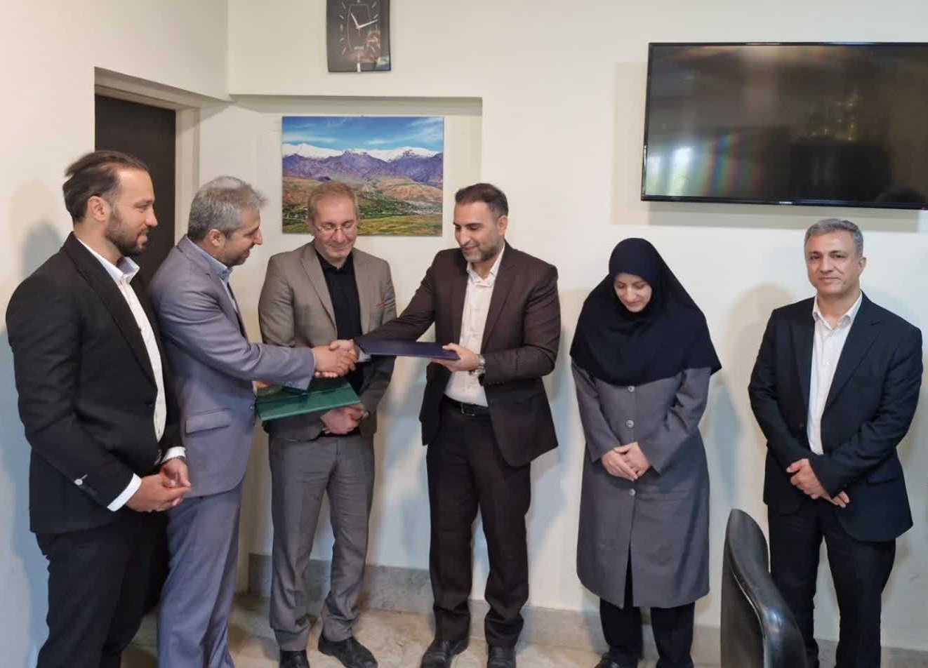 برگزاری جلسه تکریم و معارفه رئیس بانک کشاورزی شعبه طالقان