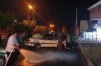 واژگونی یک دستگاه خودرو  طی شب گذشته در محدوده بلوار امام خمینی طالقان