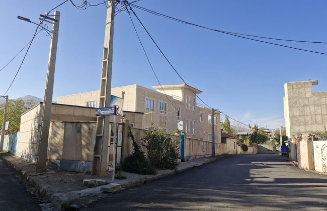پایان عملیات آسفالت خیابان شهید مهدی عباسی (منبع آب)