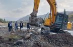 بازدید شهردار طالقان از عملیات لایروبی بستر رودخانه شاهرود